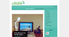 Desktop Screenshot of delbeau.com